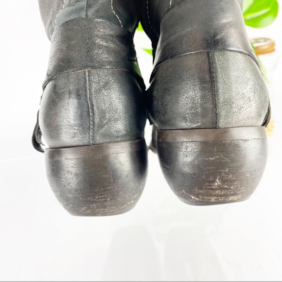 Anthropologie Bernardo Western Boot Distress Italy - Picture 5 of 13